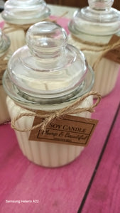 SOY CANDLES (VARIOUS)