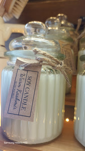 SOY CANDLES (VARIOUS)