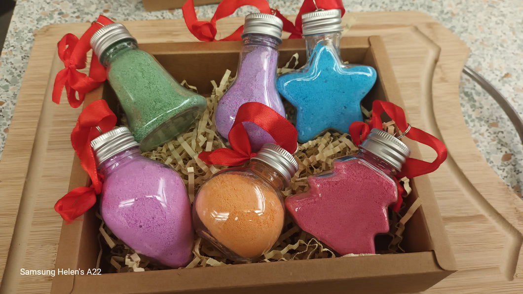 CHRISTMAS ORNAMENTS FAIRY DUST