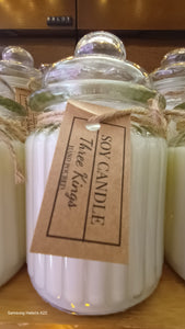 SOY CANDLES (VARIOUS)